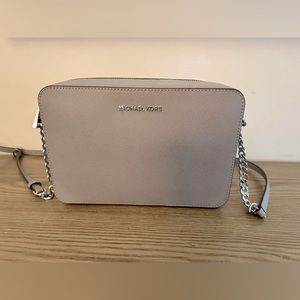 Michael Kors Leather Jet Set East West Crossbody